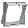 Leroy Merlin Struttura a finestra per vetromattone in acciaio bianco 4 vetri L 42.6 x H 41.4 x Sp 8.8 cm