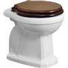 AZZURRA Vaso WC distanziato AZZURRA giunone, sedile escluso P 53 x L 38 x H 41 cm bianco