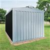 SAPIL Garage acciaio Orlando S SAPIL, con porta battente 12.32 m², Sp 0.6 mm