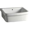 GAROFALO Lavatoio per bucato in ceramica bianco GAROFALO Basin Ceramic L 60 x P 45 x Sp 60 cm da interno
