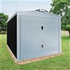 SAPIL Garage acciaio Orlando SAPIL, con porta basculante 10.57 m², Sp 0.6 mm