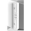 BADEN HAUS Colonna per mobile bagno Paola BADEN HAUS 2 cassetti 2 ante P 33.5 x L 30 x H 190 cm bianco