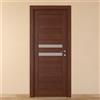 Leroy Merlin Porta interna a battente Malawi 1 in legno colore noce, L 60 x H 210 cm, apertura a sinistra