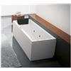 Leroy Merlin Vasca idromassaggio rettangolare Amea,bianco ,180, 80 cm, 6 bocchette,
