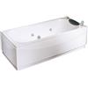 Leroy Merlin Vasca idromassaggio rettangolare Egeria destra,bianco ,170x75 cm, 18 bocchette,