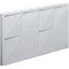 Leroy Merlin Pannello di rivestimento vasca Egeria acrilico bianco L 60 x H 33 cm