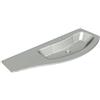 Leroy Merlin Lavabo a incasso rettangolare Jolly H 20 cm in resina bianco