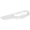 Leroy Merlin Lavabo a incasso rettangolare Jolly H 20 cm in resina bianco