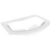 Leroy Merlin Lavabo a incasso rettangolare Jolly H 20 cm in resina bianco