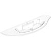 Leroy Merlin Lavabo a incasso rettangolare Jolly H 20 cm in resina bianco