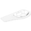 Leroy Merlin Lavabo a incasso rettangolare Jolly H 20 cm in resina bianco