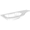 Leroy Merlin Lavabo a incasso rettangolare Jolly H 20 cm in resina bianco