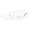 Leroy Merlin Lavabo a incasso rettangolare Jolly H 20 cm in resina bianco
