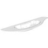 Leroy Merlin Lavabo a incasso rettangolare Jolly H 20 cm in resina bianco
