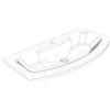 Leroy Merlin Lavabo a incasso rettangolare Jolly H 20 cm in resina bianco
