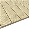 Leroy Merlin Pavimento per gazebo marrone L 414 x P 414x H 3.5 cm