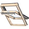 VELUX Finestra da tetto (faccia inclinata) VELUX GGL BK04 3070 manuale L 47 x H 98 cm marrone e grigio antracite