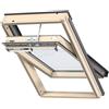 VELUX Finestra da tetto (faccia inclinata) VELUX GGL MK04 307021 elettrico L 78 x H 98 cm marrone e grigio antracite