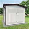 SAPIL Garage acciaio Newport SAPIL, con porta basculante 11.33 m², Sp 40 mm