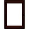 Proline Finestra in PVC effetto legno noce L 60 x H 120 cm, 1 anta apertura a sinistra