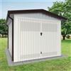 SAPIL Garage acciaio Newport SAPIL, con porta basculante 14.25 m², Sp 40 mm