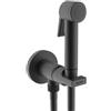 BOSSINI Miscelatore monocomando bidet Paloma Flat in finitura nero opaco