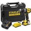 STANLEY FATMAX Trapano avvitatore a percussione a batteria STANLEY FATMAX SFMCD726D2T-QW 18V 2 batterie 2Ah + valigetta