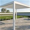Leroy Merlin Pergola bioclimatica 4x3 m in alluminio bianco - Spell