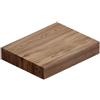 Leroy Merlin Top per lavabo d'appoggio (non forato) L60 H10 P46,5 in MDF noce walnut