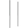Leroy Merlin Pannello laterale per box doccia Slimline L 70 x H 195cm, Sp. 6 mm vetro vetro senza finitura / trasparente profilo in alluminio argento anodizzato