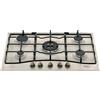 Hotpoint Piano cottura 5 fuochi L 75 cm PCN 750 T (AV) R/HA HOTPOINT beige avena griglie in acciaio smaltato
