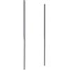 Leroy Merlin Pannello laterale per box doccia Slimline L 90 x H 195cm, Sp. 6 mm vetro vetro senza finitura / trasparente profilo in alluminio argento anodizzato