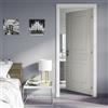 Leroy Merlin Porta interna a battente Chelsea in MDF colore bianco, L 60 x H 210 cm, apertura a destra