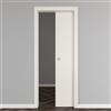 Leroy Merlin Porta interna scorrevole Strauss in MDF colore bianco, L 60 x H 210 cm, apertura reversibile