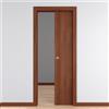 Leroy Merlin Porta interna scorrevole Schubert in MDF colore noce, L 60 x H 210 cm, apertura reversibile
