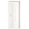 Leroy Merlin Porta interna a battente Coconut Groove in MDF colore bianco, L 60 x H 210 cm, apertura a destra