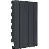 PRODIGE Termosifone in alluminio 5 elementi interasse 600 mm PRODIGE MODERN ardesia/slate-grey