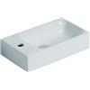 KERASAN Lavabo sospeso rettangolare Cento destro H 10 x P 25 cm in ceramica bianco