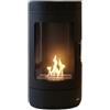 Ruby Stufa a bioetanolo in acciaio nero 3 Kw 2 l H70.9 x P38.2 x L38.2 cm RUBY Cristallo