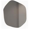 Leroy Merlin Specchio Lumière irregolare in polistirene grigio satinato 100 x 90 cm