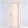 COOPLEGNO Porta interna a battente Lucad in legno colore grano, L 80 x H 210 cm, apertura reversibile