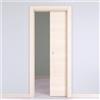 COOPLEGNO Porta interna scorrevole Lucad in legno colore grano, L 80 x H 210 cm, apertura reversibile