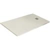 Leroy Merlin Piatto doccia in resina Strato bianco L 90 x L 80 x H 2.5 cm opaco effetto pietra