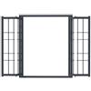 Leroy Merlin Grata di sicurezza battente in ferro zincato grigio 100 x 220 cm