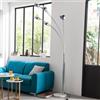 Inspire Lampada da terra Kimi in marmo, H 228 cm, E14 5xMAX40W INSPIRE