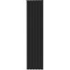 PRODIGE Termosifone in alluminio 6 elementi interasse 1800 mm PRODIGE SUPERIOR black coffee