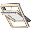 VELUX Finestra da tetto (faccia inclinata) VELUX GGL SK06 307021 elettrico L 114 x H 118 cm grigio antracite e marrone