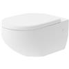 DURAVIT Vaso WC sospeso DURAVIT architec, sedile escluso P 60 x L 39 x H 33 cm bianco
