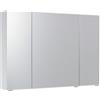PELIPAL Specchio Cassca Bianco lucido rettangolare 100 x 70 cm
