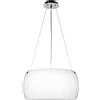 FAN EUROPE Lampadario Neoclassico Equatore bianco paralume bianco 3x E27 Ø40cm FAN EUROPE